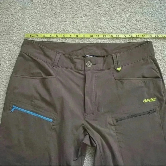 BERGANS of NORWAY 7168 Utne Hiking Cargo Shorts Brown Men’s Size XXL - Picture 13 of 16